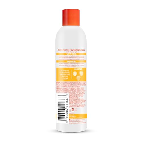 Cantu Care for Kids Haircare Set – Large Size Shampoo, Conditioner, Detangler & Leave-In Conditioner
