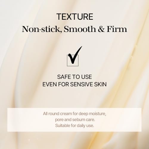 Mixsoon Bean Cream – 50ml Korean Moisturizer for Hydration, Pore Care & Glass Skin