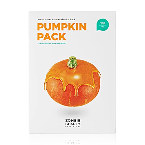 SKIN1004 Zombie Beauty Pumpkin Face Mask Pack – 16 Sheets