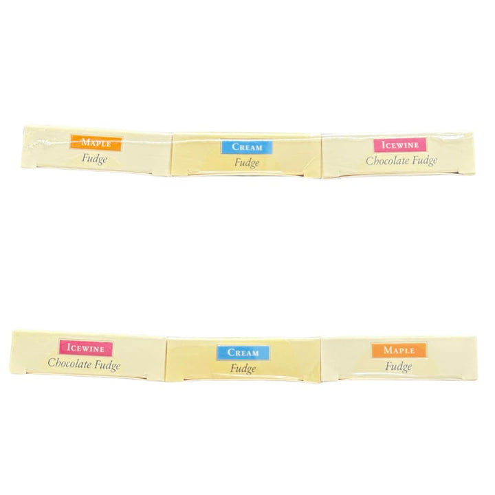 Canada True Fudge Gift Set – Maple, Cream, Icewine Chocolate – 3 x 85g (3oz) – Canadian Souvenir Food, Maple Candy, Made in Canada, Gourmet Gift for Tourists and Holidays