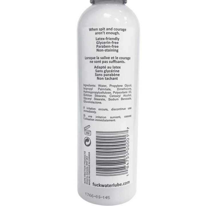 FuckWater Premium Water-Based Lubricant – 16oz Bottle