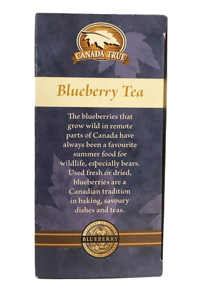 CANADA TRUE premium Ceylon Tea -25 Tea Bags 50g (BLUEBERRY TEA)