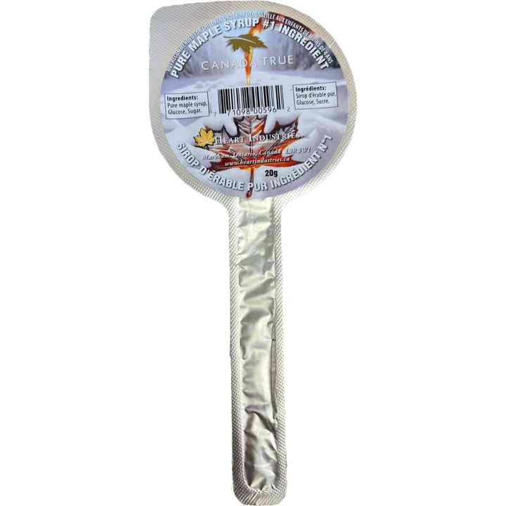 CANADA TRUE Pure Syrup Maple Lollipop 20g/Piece (54 Pieces-Original Box Package)