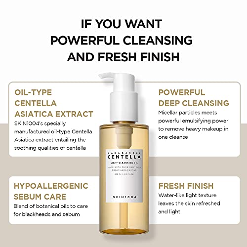 SKIN1004 Madagascar Centella Light Cleansing Oil 200ml