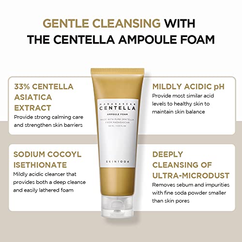SKIN1004 Madagascar Centella Ampoule Foam Cleanser – 125ml