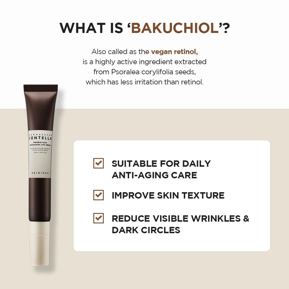 SKIN1004 Madagascar Centella Probio-Cica Bakuchiol Eye Cream – 20ml