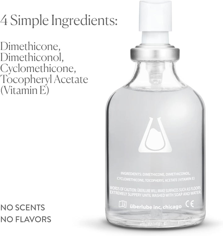 Überlube Luxury Silicone Lubricant – 112ml Unscented Personal Lube for Intimacy & Comfort