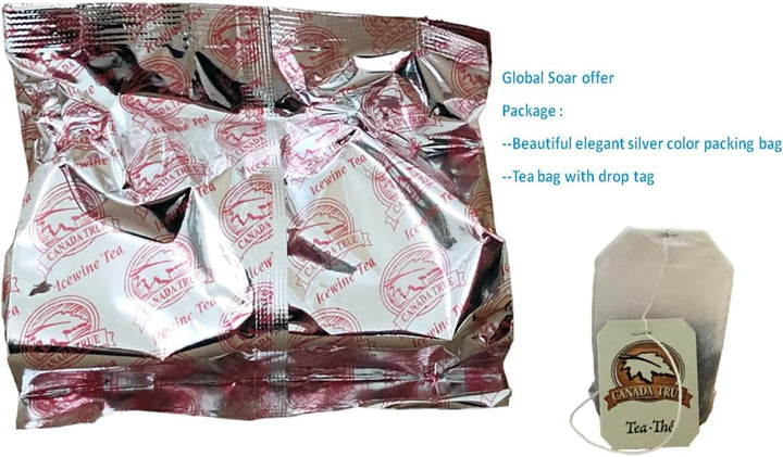 CANADA TRUE premium Ceylon Tea -25 Tea Bags 50g (ICEWINE TEA)
