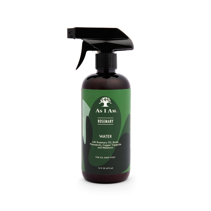 As I Am Rosemary Water for Hair Growth – 16 oz Scalp Treatment with Melatonin, Biotin & Ceramide