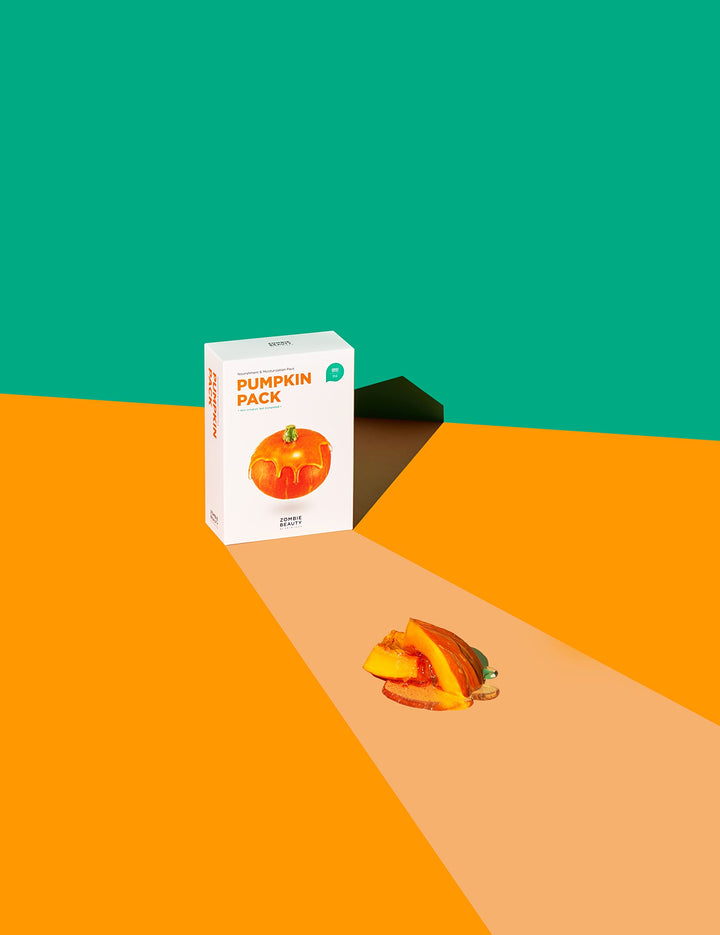 SKIN1004 Zombie Beauty Pumpkin Face Mask Pack – 16 Sheets