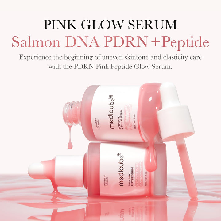Medicube PDRN Pink Peptide Serum – Rose PDRN (Vegan) – 30ml