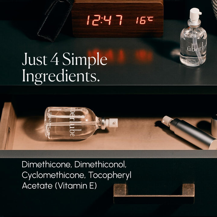 Überlube Luxury Silicone Lubricant – 112ml Unscented Personal Lube for Intimacy & Comfort