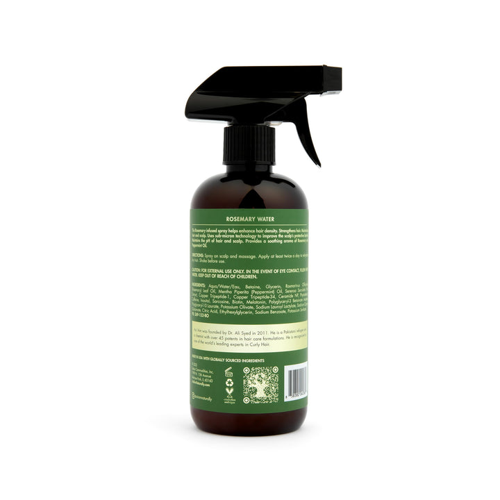 As I Am Rosemary Water for Hair Growth – 16 oz Scalp Treatment with Melatonin, Biotin & Ceramide