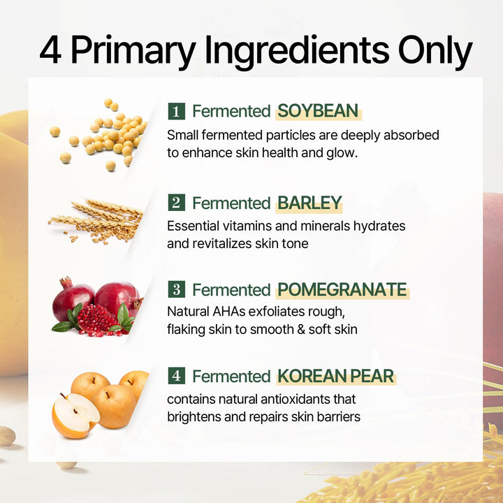 Mixsoon Bean Essence Exfoliating Hydrating Korean Skin Care Glass skin Hyaluronic Acid Serum 1.01 Fl Oz