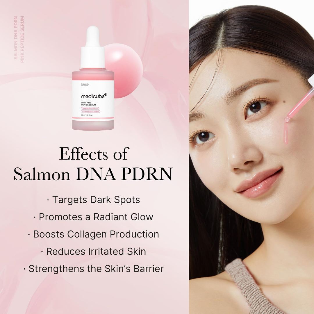 Medicube PDRN Pink Peptide Serum – Rose PDRN (Vegan) – 30ml