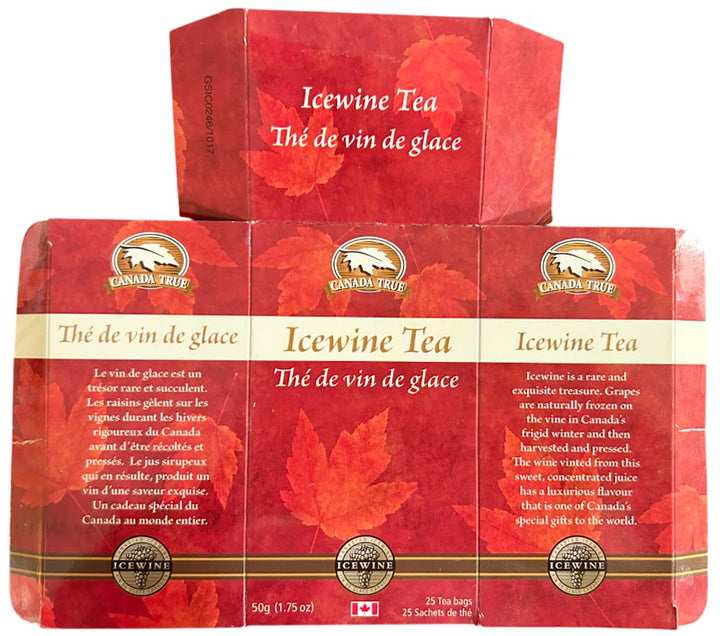 CANADA TRUE premium Ceylon Tea -25 Tea Bags 50g (ICEWINE TEA)