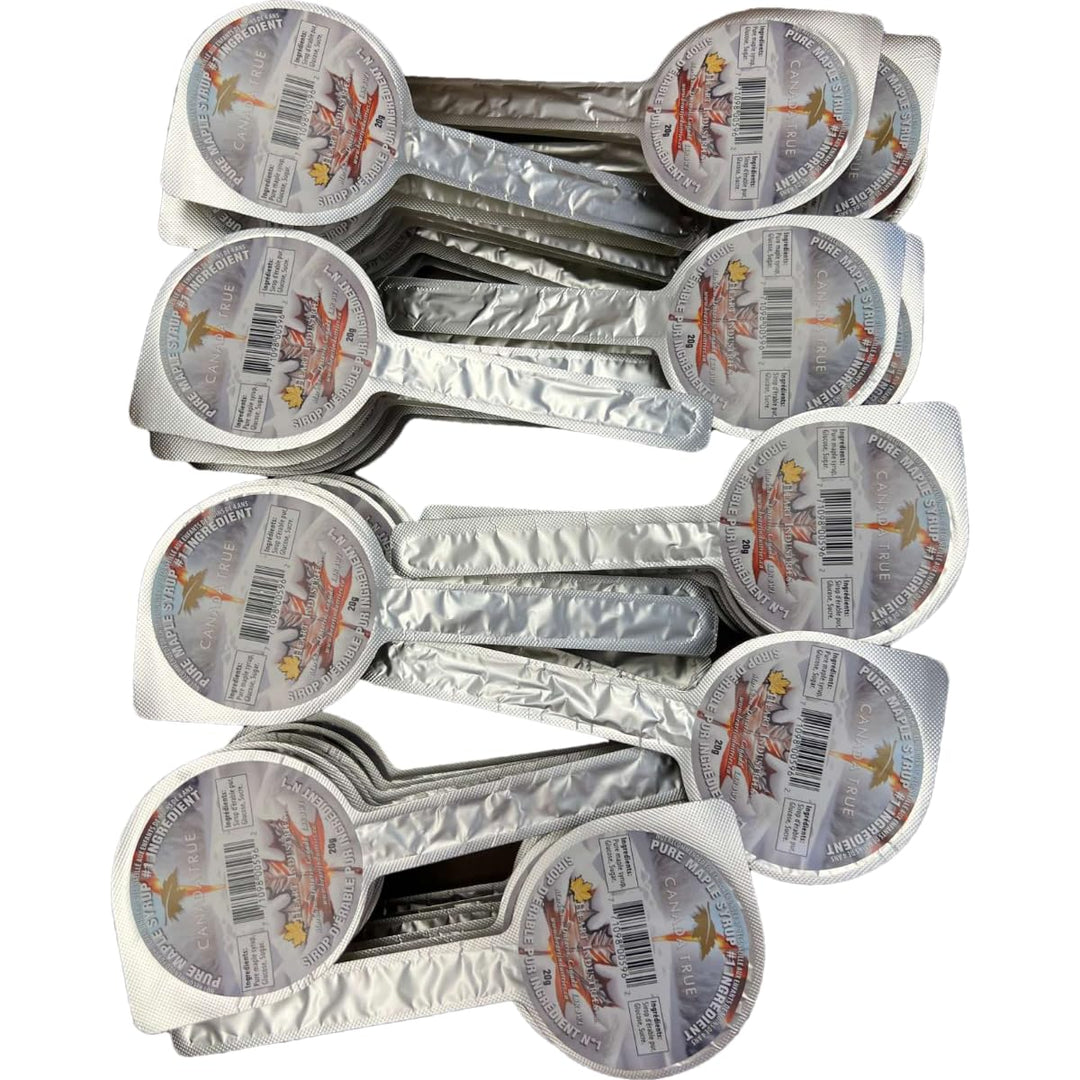 CANADA TRUE Pure Syrup Maple Lollipop 20g/Piece (54 Pieces-Original Box Package)