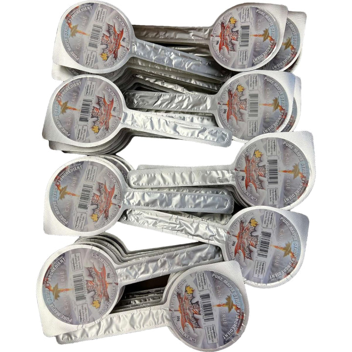 CANADA TRUE Pure Syrup Maple Lollipop 20g/Piece (54 Pieces-Original Box Package)