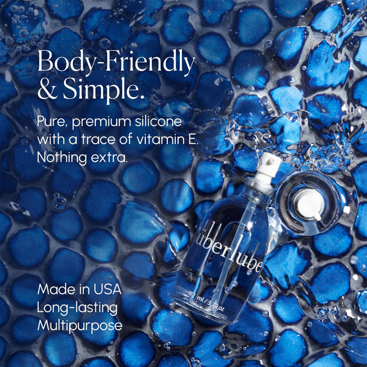 Überlube Luxury Silicone Lubricant – 112ml Unscented Personal Lube for Intimacy & Comfort
