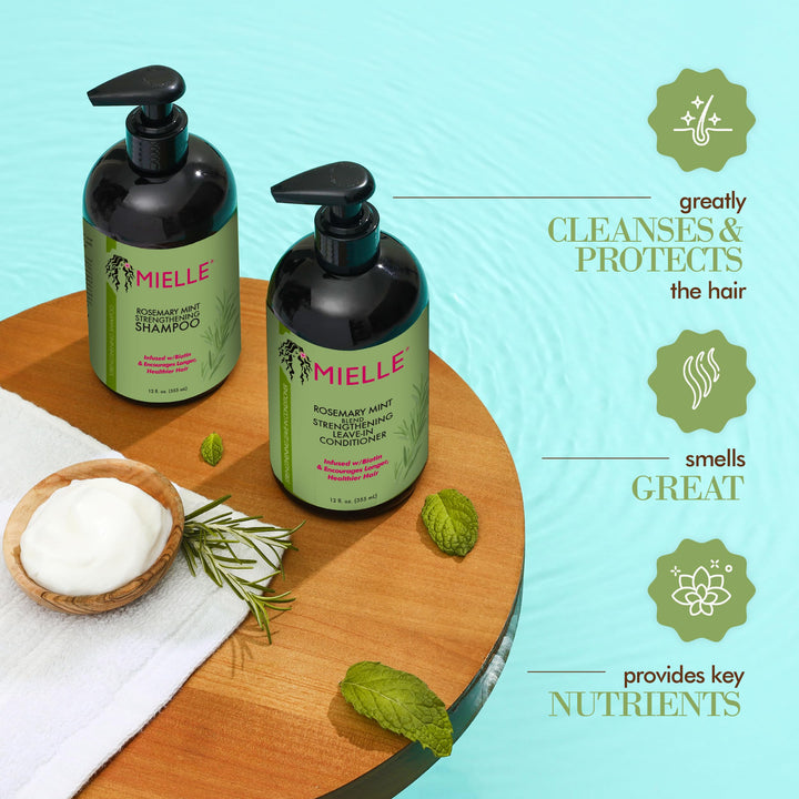 Mielle Organics Hair Growth Bundle - Oil, Shampoo and Conditioner
