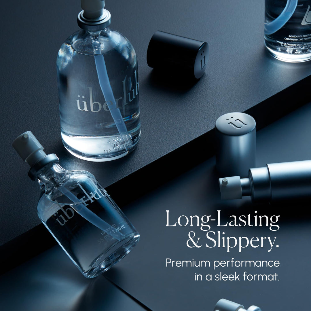 Überlube Luxury Silicone Lubricant – 112ml Unscented Personal Lube for Intimacy & Comfort