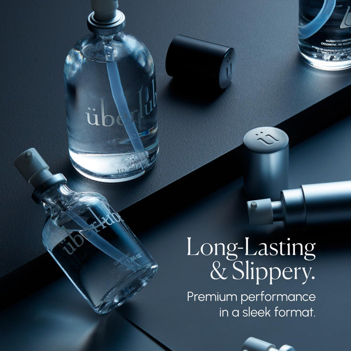 Überlube Luxury Silicone Lubricant – 112ml Unscented Personal Lube for Intimacy & Comfort