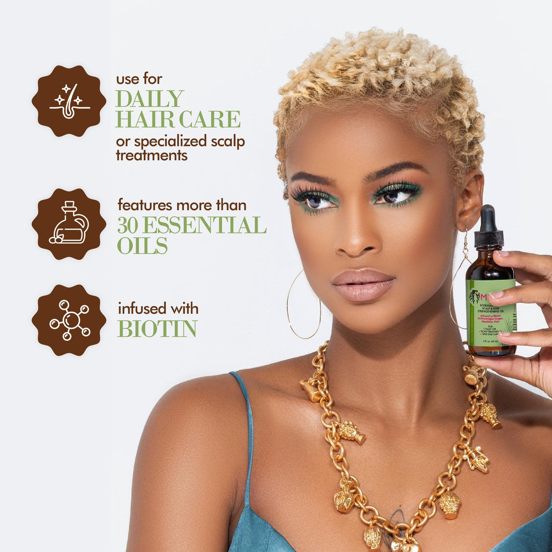 Mielle Organics Hair Growth Bundle - Oil, Shampoo and Conditioner